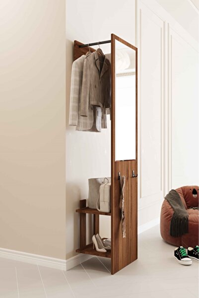 DECORMET GRAFFE VESTİYER CEVİZ