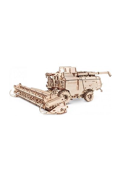 ROKR 3d Puzzle, Gh800 Combine Harvester With Barst 920 Grain Header, Ewa, Wood, 864 Pieces