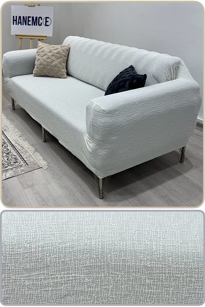 HaNemCe Husă jacquard pentru canapea cu 3 locuri, husă pentru canapea extensibilă (CONTINUT PRODUS 1BUC)