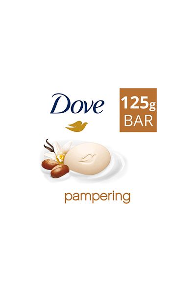 Dove Pampering Bar Soap With Shea Butter & Vanilla Scent 125 g