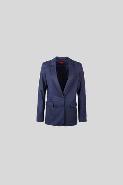 HUGO Regular Fit Women's Blazer Jacket Blue