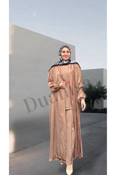 Ceremony Memory Cupra Kolları Büzgülü Kaftanlı Takım S-58102