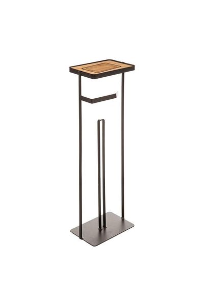 5FIVE 5 Five Metal 3-in-1 Toilet Paper Holder (8 x 12 x 59.2 cm)
