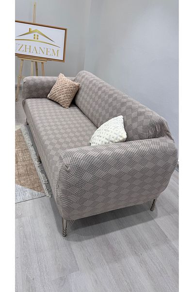 uzhanem Husa pentru scaune flexibile din Lycra pentru trei persoane - Husa elastica