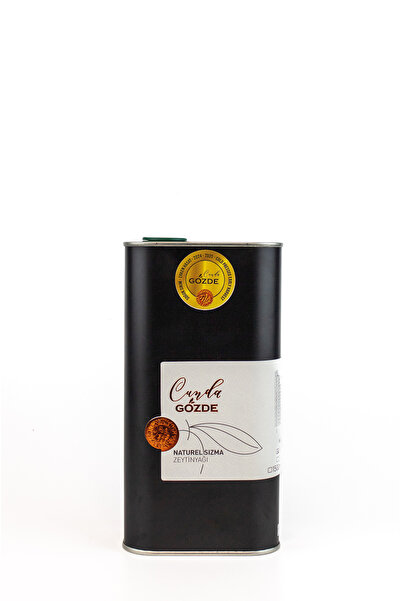 cunda gözde Erken Hasat Soğuk Sıkım Natürel Sızma Zeytinyağı Teneke 1 L