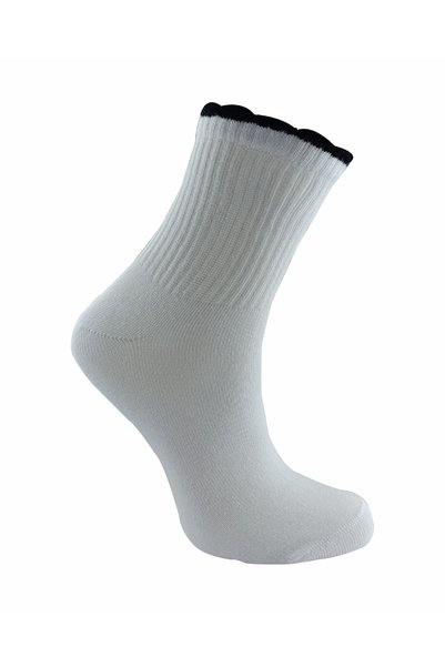 modasocks Kolej Çorap beyaz