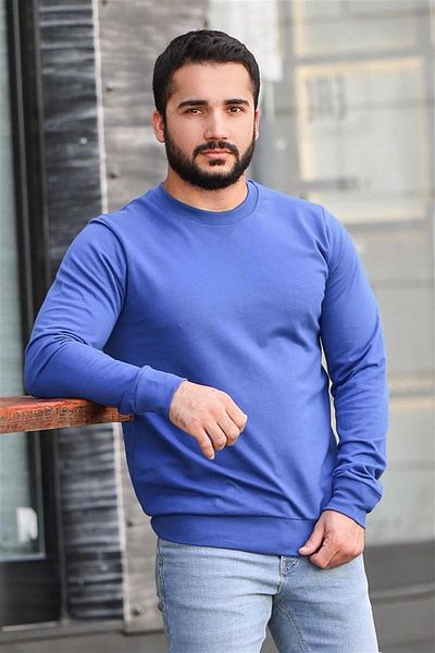 Madmext Φούτερ Basic Saks 4119