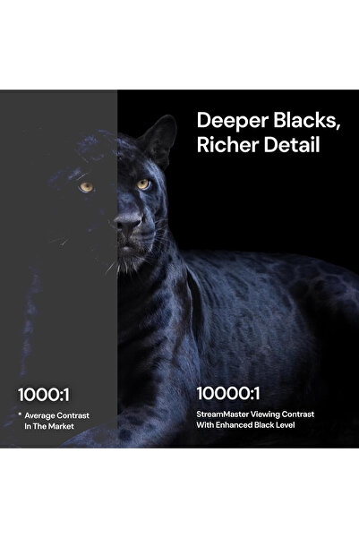 valerio Valerion StreamMaster Plus2 300" Triple Lazer 2000 Lümen 4K Projeksiyon