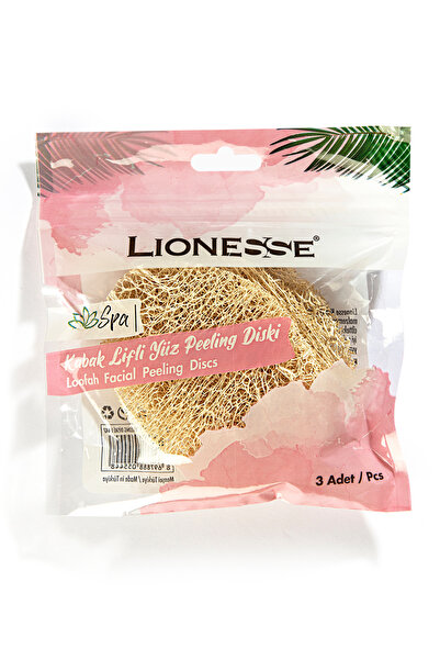 LIONESSE DOĞAL KABAK LİFLİ PED YÜZ PEELİNG DİSKİ 2Lİ
