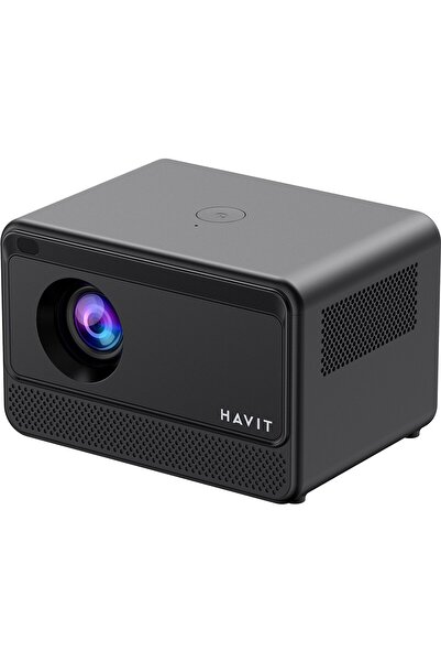 Havit PJ211 Pro Smart 5000 Lümen Android 4K Projeksiyon Cihazı Siyah