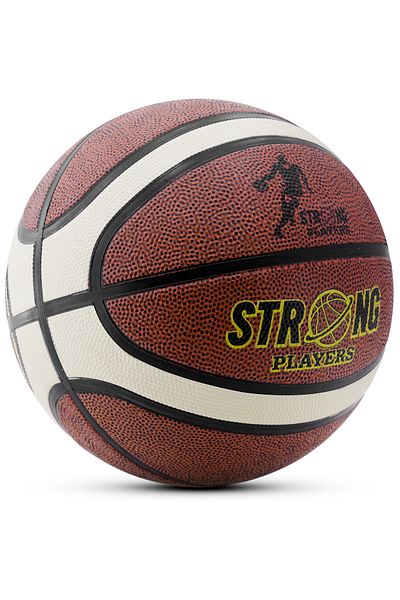 Telvesse Basketball Ball X-Super Indoor Outdoor Dark Brown Number 7