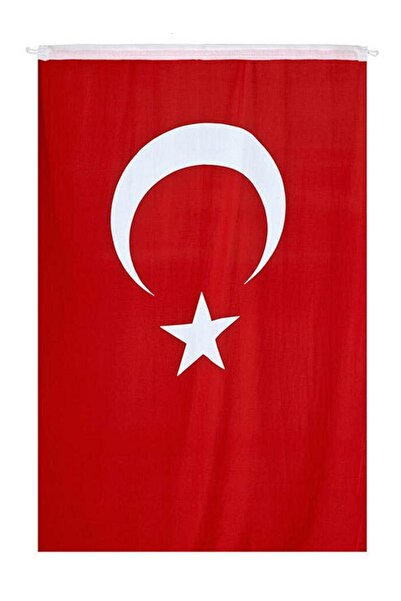 Vatan Türk Bayrağı 150x225 Cm (Vatan Bayrak) + Kalın İp 5 Mt