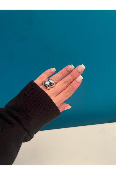 TRENDTAKI yin & yang vintage yüzük gold kaplama ayarlanabilir -0011