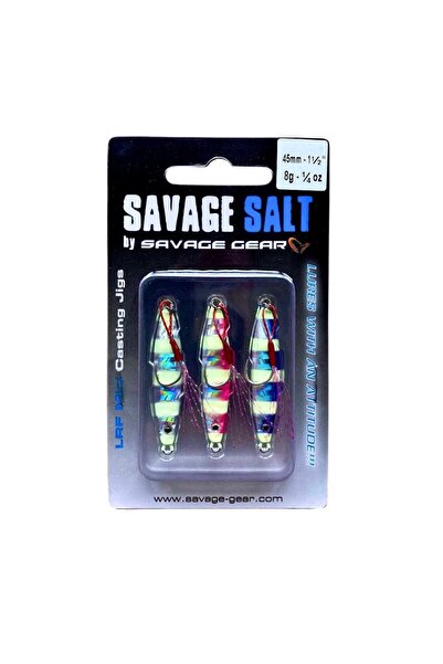 Savage Gear Psycho Sprat Lrf-Sipin 3'lü Mix Suni Jig Yem 8gr (Turkısh Zebra M...