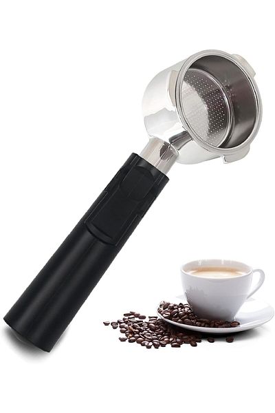 COOYA 51mm Bottomless Portafilter Coffee Filter,Compatible with Gevi Espresso Machine,3 Ears Café Barista