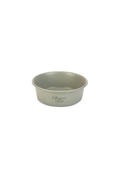 Beeztees Dbl Dog Food Water Bowl, Matte Gray Stainless Steel, 16cm, 940ml Zrnet