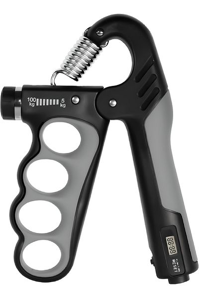 COOYA Grip Strength Trainer, Forearm Exerciser Adjustable Resistance 11-220 Ibs With Digital Counter