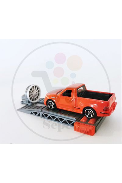 Bi'şeyler Sepeti 1:64 Dynamometer Dyno Diorama Diecast Model (Car Excluding.)