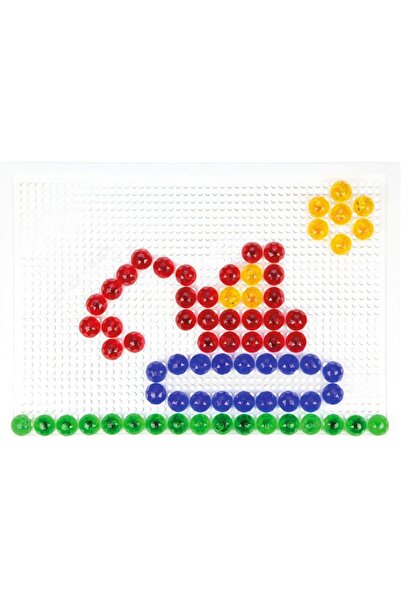 LENA Transparent mosaic Lena, mother-of-pearl, 120 pieces, 4 colors, 15 mm