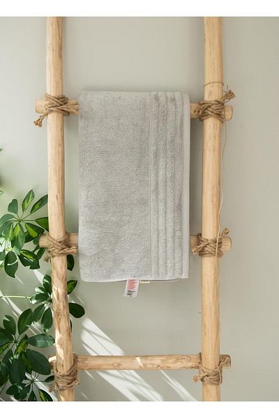 kitikate Organic Head Towel Gray 70*140 cm
