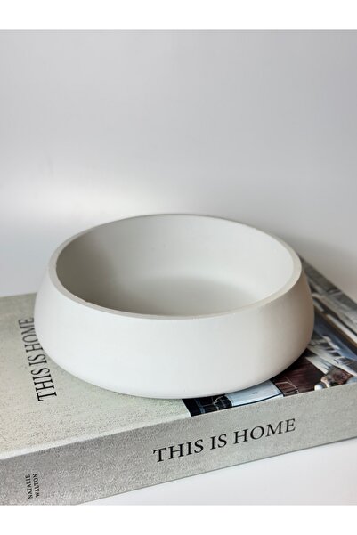 Mithbox Στρογγυλός Οργανωτής/Δοχείο/Μπολ από Μπετόν