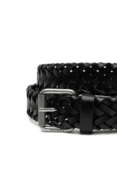 Guess Ανδρική μαύρη ζώνη AVEIRO NOT ADJUSTABLE BELT H35 BMAVLWP5235-BLA