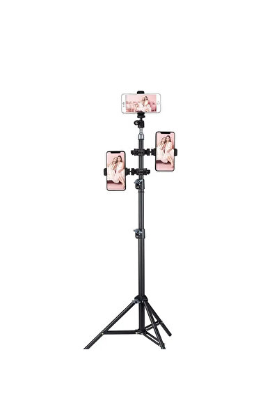 Microcase 3 Telefon Başlıklı Yükseklik ve Açı Ayarlı Youtuber & Influencer Çe...