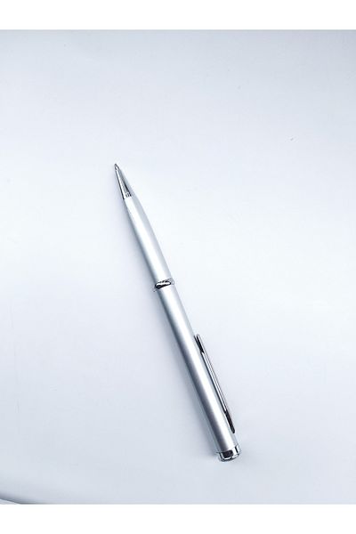 Tactical Line Both Pen and Hidden Pocket Knife Silver