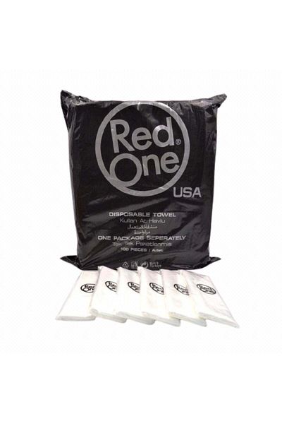 Red One RedOne Disposable Towels 40x80cm – 100 Pcs Hygienic Single-Use Towels for Salons & Spas