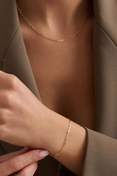 Bayar Gold 14 Ayar Altın Ataş Set