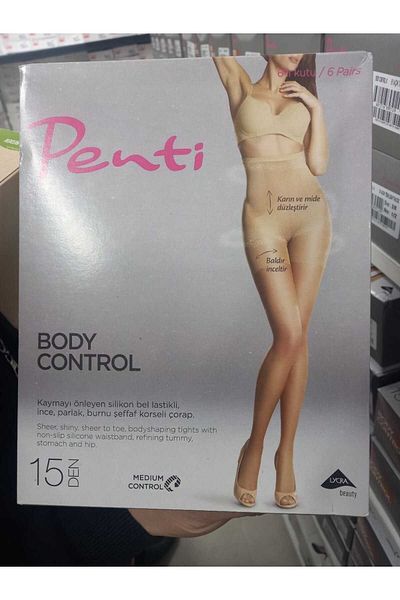 Penti Penti̇ Penti̇ New Season 6 Pack Corset Recovery Body Control Panty Stockings