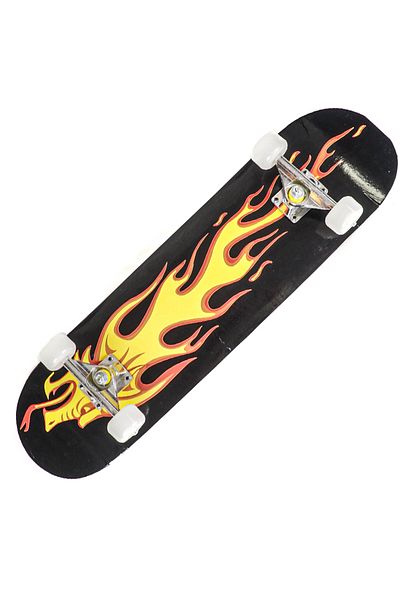 ACTION ONE Skateboard Fire Dragon 79x20 cm, cu roti PU, ABEC-7, cadru aluminiu