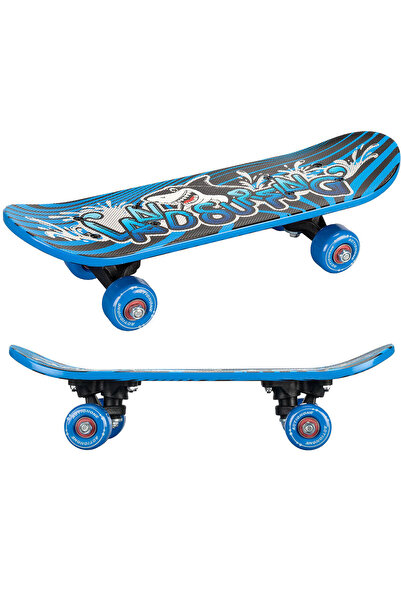 ACTION ONE Penny Board Shark, double print, 41x12cm, multicolored