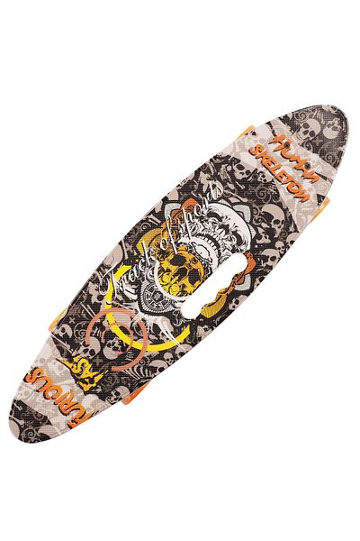ACTION ONE Penny board Portabil Furious 60x17 cm, cu roti PU, ABEC-7, cadru aluminiu