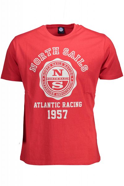 North Sails Tricou maneci scurte, North Sails, Rosu, M INTL