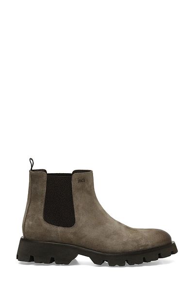 İnci Pearl Belfast Mink Suede Men's Genuine Leather Boots