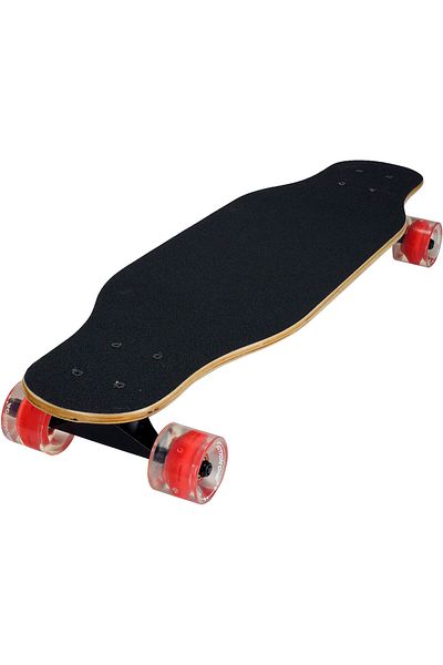ACTION ONE Longboard Dragon 80x20 cm, cu roti luminoase PU, ABEC-7, cadru aluminiu, 100 KG