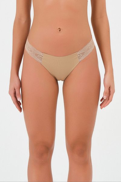 Steve Wolls Women's Colorful 5-Piece Laser Cut Side Lace Thong - 9514