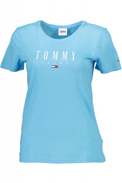 Tommy Jeans Tricou Tjw Essential Tommy Jeans,Albastru Slim Fit, L INTL