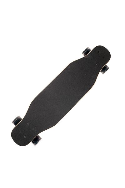 ACTION ONE Half Face Longboard 80x20 cm, with PU light wheels, ABEC-7, aluminum frame, 100 KG