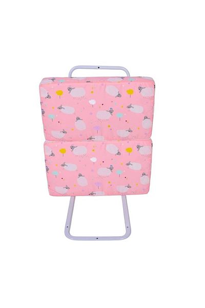 Chock chick Mini-bumper Protectie Pat, 60(L)x56(H) Cm, Roz