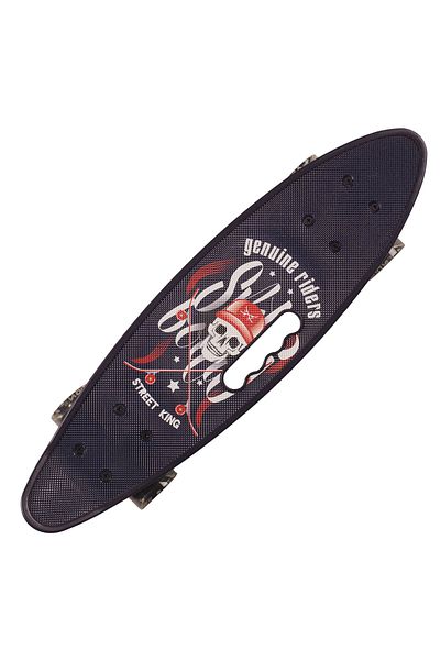 ACTION ONE Penny board Portabil Street King 58x16 cm, cu roti PU, ABEC-7, cadru aluminiu