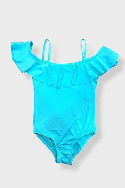 Nilmay mayo Girl's Ruffle Detailed Swimsuit