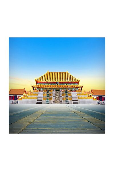 ROKR Piececool 3D Puzzle, Pavilion of Supreme Harmony, Metal, 324 pieces