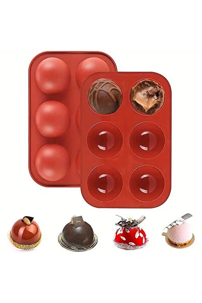 Siliko World 6 قماش سيليكون 5 سم شبه كروي