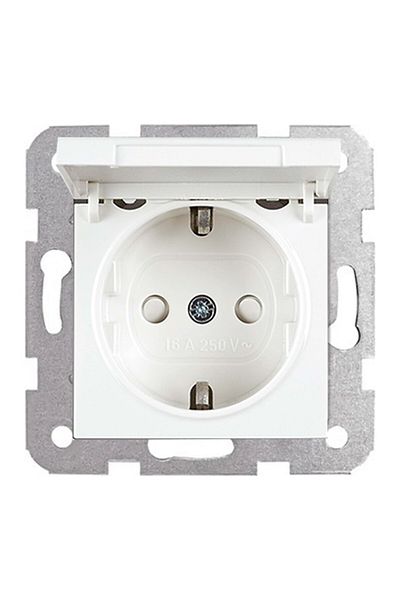 VİKO Viko Karre White Covered Ball Socket Mechanism