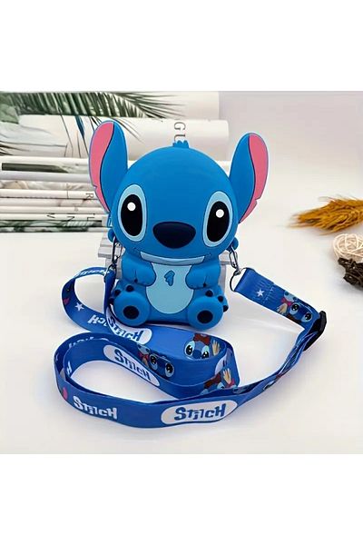 zeynobella Poșetă Stitch Portofel din silicon, geantă de călătorie cu fermoar