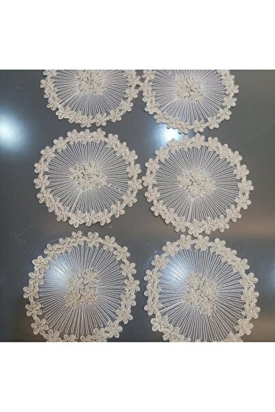 miras home 6 Daisy Coffee Presentation Wipes, Service Napkin