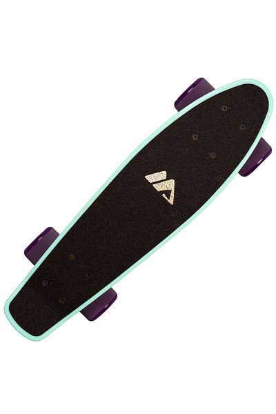 ACTION ONE Pro Series Skateboard 56x15 cm, PU wheels, ABEC-7, aluminum frame, turquoise