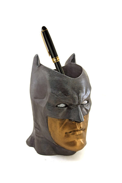 AYACO Поліестеровий тримач для ручок Бетмена з фігуркою супергероя, настільни...